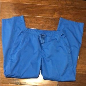 Healing hands purple label scrub pant royal blue L